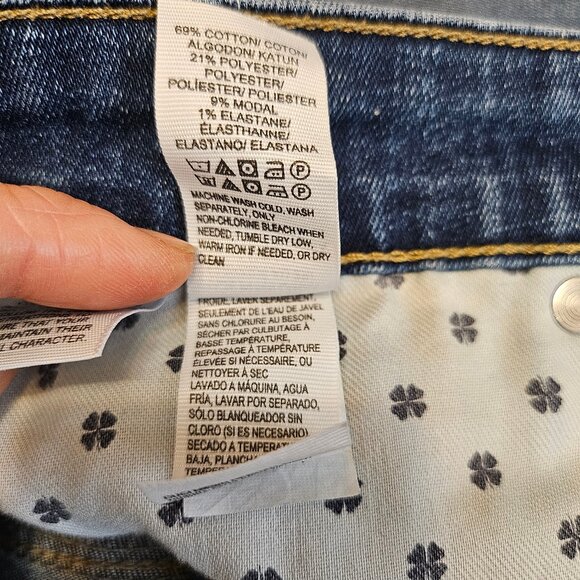 Lucky Brand Women's Blue Ava Skinny Jeans Size: 00/24 - Picture 10 of 12